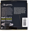 Magma Flat Black Nylon Tapewound Bass String Set - 5 str. - Medium (53-140)
