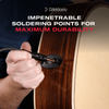D'Addario Custom Series Instrument Cable - Straight to RA - 10'