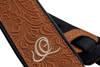 Ortega 2-Layer Byzantine Leather Guitar/Bass Strap