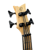 Ortega Guitars Bamboo Series Solid-Body Ukulele Bass - Natural