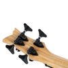 Ortega Guitars Bamboo Series Solid-Body Ukulele Bass - Natural