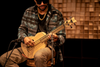 Ortega Guitars Bamboo Series Solid-Body Ukulele Bass - Natural
