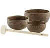 Meinl Sonic Energy Origin Singing Bowl Set -- 600g/700g/900g + Mallet