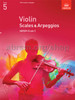 VIOLIN SCALES & ARPEGGIOS GR 5