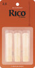 RICO CLARINET 3pk REED SET 2.5