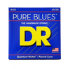 DR Strings Pure Blues Bass guitar Strings - 5-string - Custom Med (45-130)