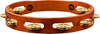 Meinl Wood Tambourine One Row Brass Jingles