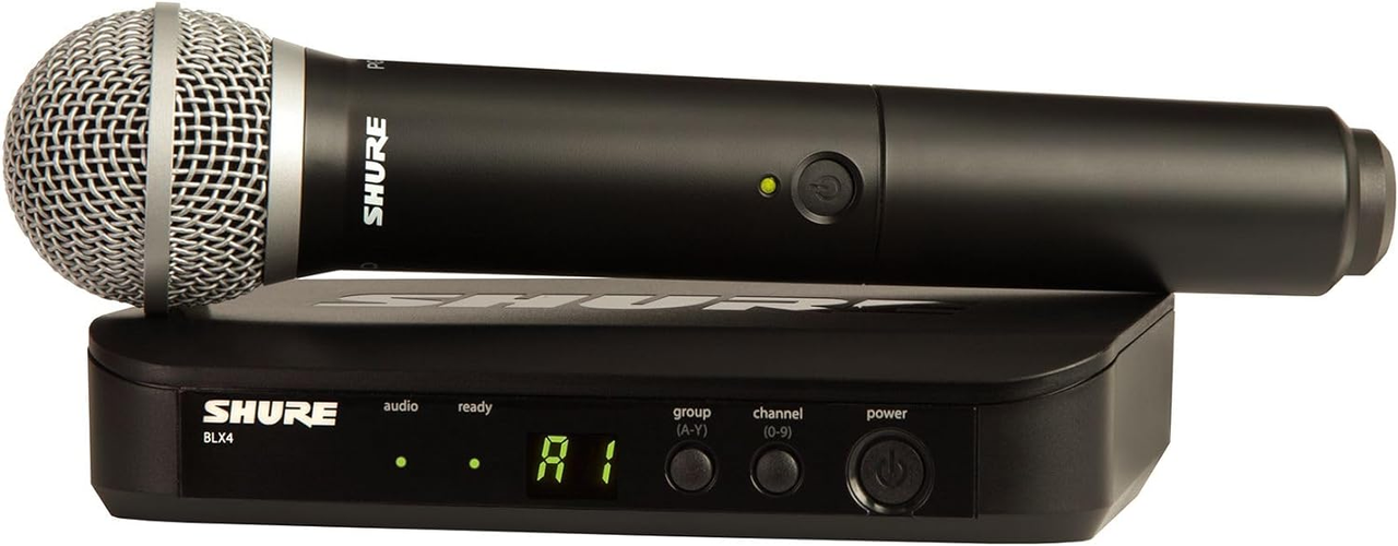 Shure BLX24/PG58 Wireless Mic System - J10 Band - The Music Mart