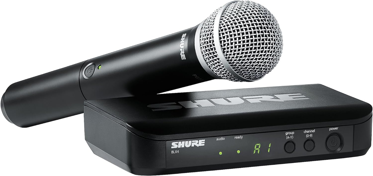 Shure BLX24/PG58 Wireless Mic System - J10 Band - The Music Mart