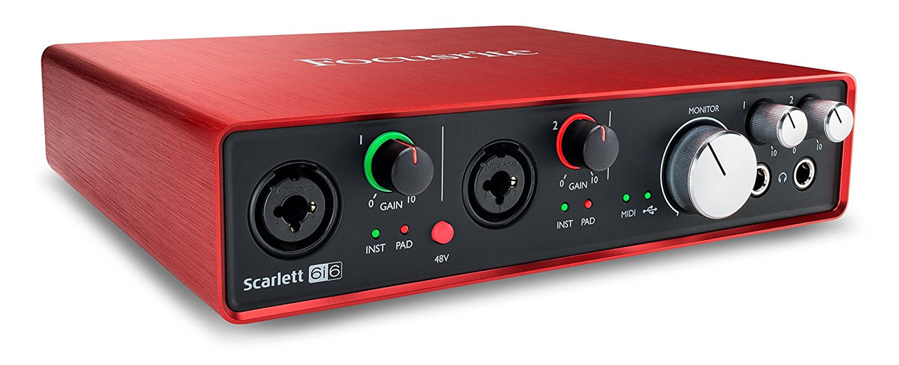 【値下歓迎】Focusrite Scarlett 6i6 Focusrite Scarlett 6I6 (2Nd Gen) USB Audio Interface - The Music Mart