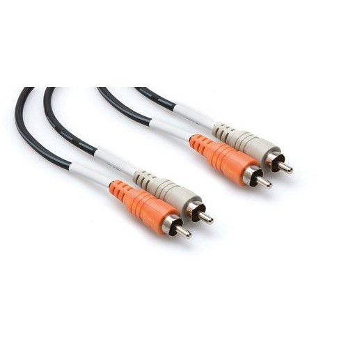 Hosa Cable CRA203 Dual RCA To Dual RCA Cable - 9.75 Foot