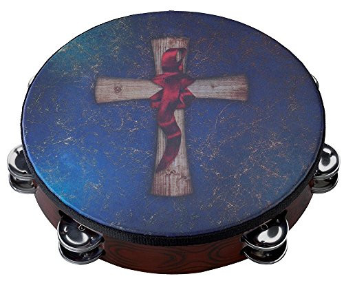 Remo Crosswind Gospel Church Tambourine Blue