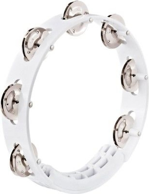 Meinl Headliner Series Single Row Tour Tambourine 8 In. White