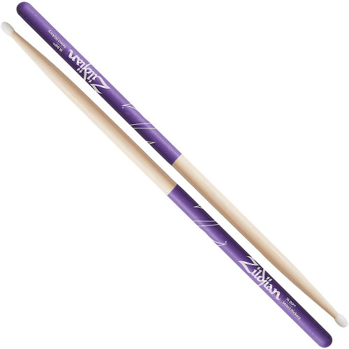 Zildjian Purple Dip Drumsticks Nylon 5A