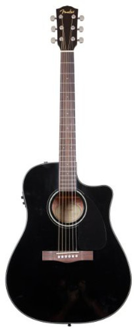 Fender Cd-60ce Dreadnought Cutaway Acoustic-electric Guitar with Case