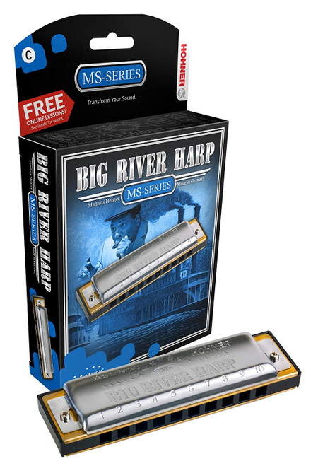 Hohner Harmonica Big River Harp 590BX-C, Key of C