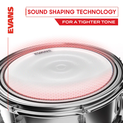 Evans EC2S Frosted SST Snare Drumheads