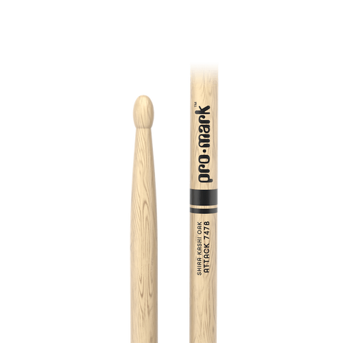 Promark Japanese Shira Kashi White Oak Drumsticks - 747B Wood