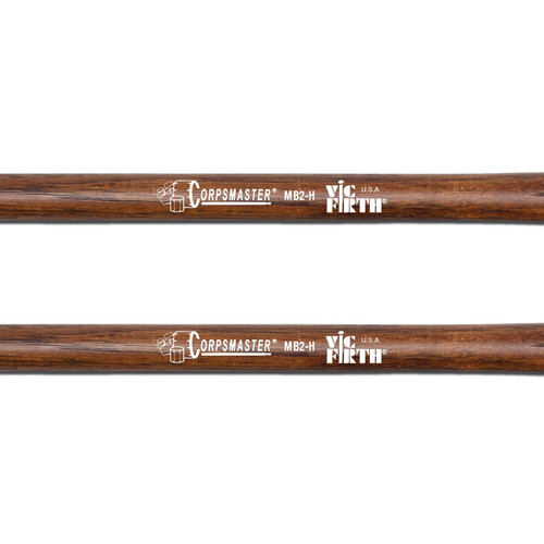 Vic Firth MB2H Corpsmaster Series Hard Felt Bass Drum Mallets
