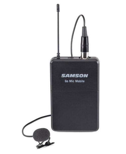 Samson Go Mic Mobile PXD2 Beltpack Transmitter and Lavalier Microphone