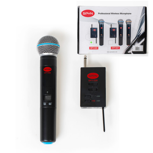 Spyn SPY-026 Professional Wireless Microphone - Single