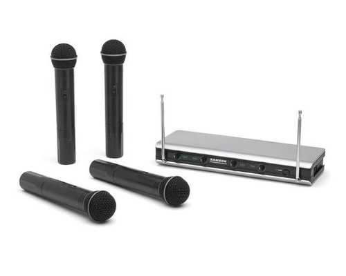 Samson Stage v466 - Quad Vocal Wireless System