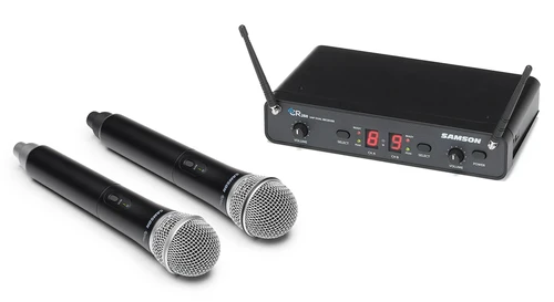Samson Concert 288 Dual-Channel Handheld Wireless System w/ Q6 Mic Capsule