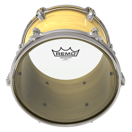 Remo Ambassador Clear Drumheads