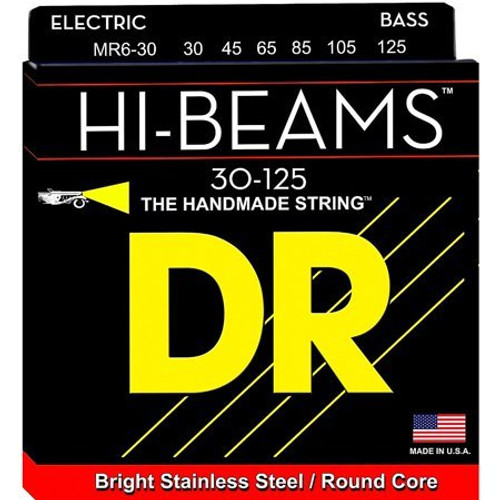 DR Strings Hi-Beam 6 String Bass Medium 30-125