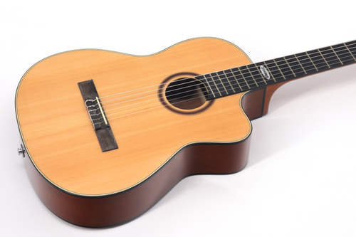 Strinberg SC200C Classical Electric Guitar w/ Built-In Preamp & Tuner 