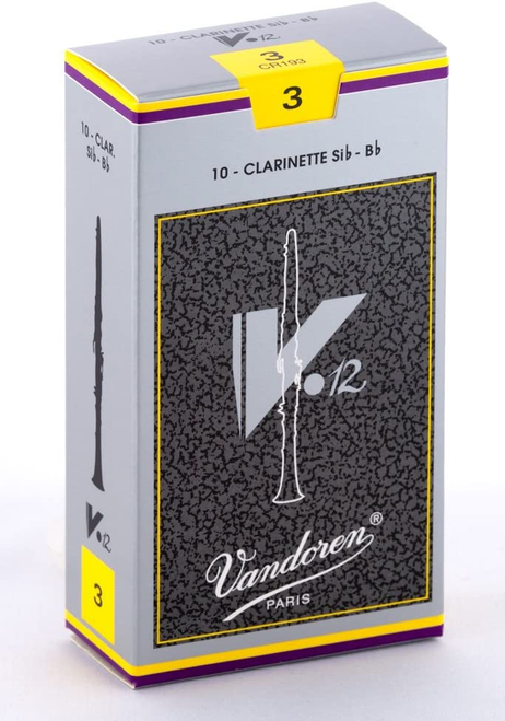 Vandoren CR193 B♭ Clarinet Reeds - Strength #3.0 - 10 pack