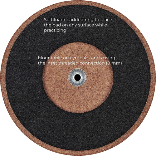 Meinl SB508 Stick & Brush Practice Pad - 6"