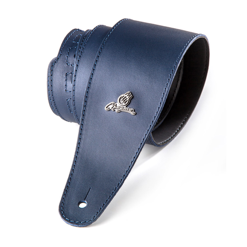 Magma 07MC03B Covered Leather Bass Guitar Strap - 3.15