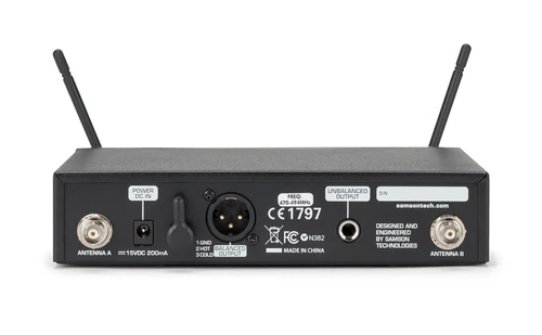 Samson Concert 99 Frequency-Agile UHF Handheld Wireless Mic System w/ Q8 Capsule