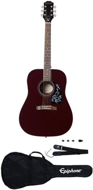 Epiphone Starling Acoustic Guitar - Wine Red