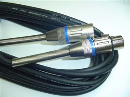 Sky Professional XLR Cable w/ Cable Strain Relief - 20'