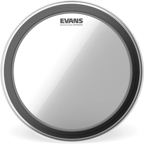 Evans EMAD2 Clear Drumhead - 18"