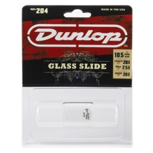 Dunlop 204 Glass Slide, Medium Knuckle