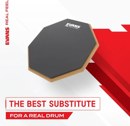 Evans RealFeel Double-Sided Speed & Workout Practice Pad - 12"