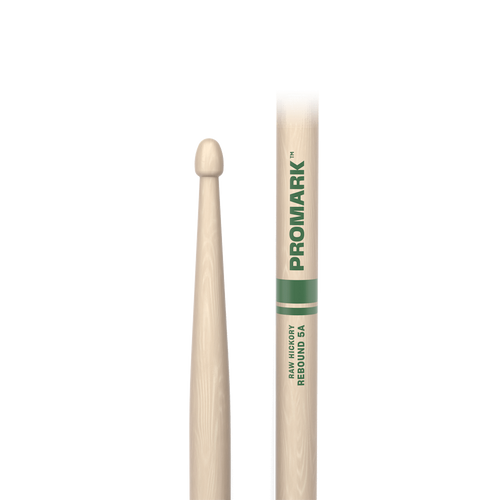 Promark Rebound Raw Hickory Drumsticks - 5A Wood