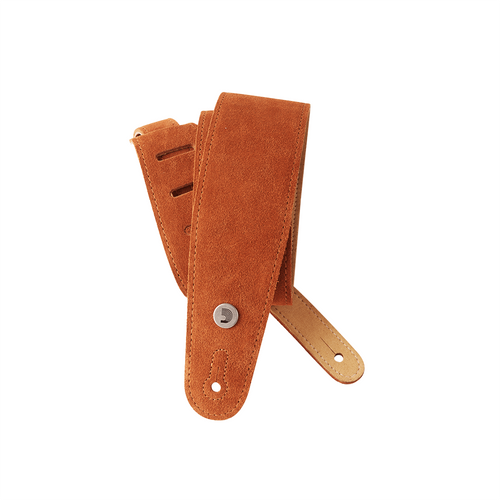D'Addario Suede Guitar Strap - Honey (25SS02-DX) D'Addario Suede Guitar Strap - Honey (25SS02-DX)