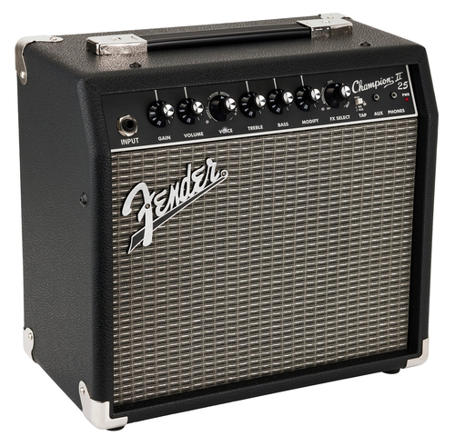 Fender Champion II 25 Guitar Combo Amplifier - 25W, 1x8"