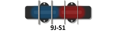 Bartolini Jazz Bass Pickups - 4-String Bartolini Jazz Bass Pickups - 4-String