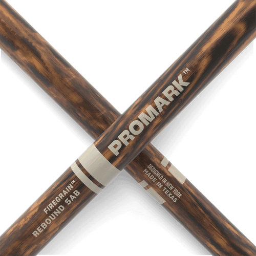 ProMark Rebound Firegrain Hickory Drumsticks - 5AB, Wood