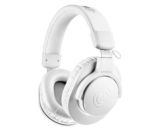 Audio-Technica ATH-M20xBT Wireless Over-Ear Headphones - White Audio-Technica ATH-M20xBT Wireless Over-Ear Headphones - White