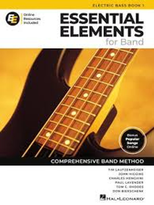 ESSENTAIL ELEMENTS - ELECTRIC BASS - BOOK 1
