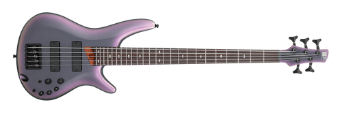 Ibanez SR505E 5-String Bass Guitar - Black Aurora Burst Ibanez SR505E 5-String Bass Guitar - Black Aurora Burst