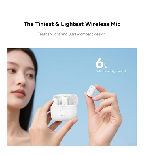 LUUCCO Tech MiniPods Dual Wireless Lavalier Microphones
