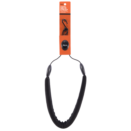 Rico Padded Saxophone Neck Straps for Tenor/Baritone - Metal Hook