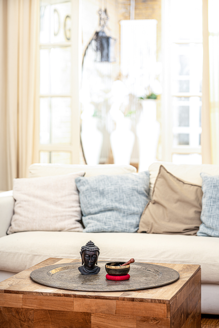 Meinl Sonic Energy Ornamental Singing Bowl - Om Series - 4.33"